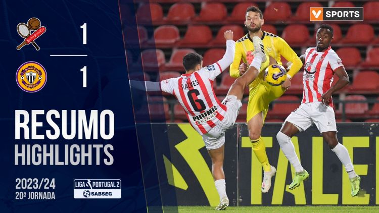 Liga Portugal 2 SABSEG: Leixões 1 - 1 Nacional (2023-2024)