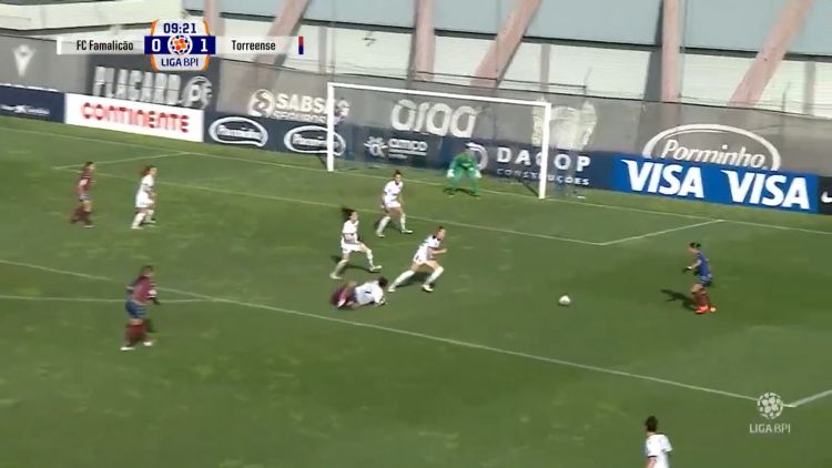 Liga de Futebol Feminino BPI: Famalicão 1 - 3 Torreense (2023-2024)