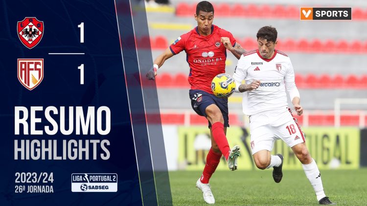 Liga Portugal 2 SABSEG: Oliveirense 1 - 1 AVS SAD (2023-2024)