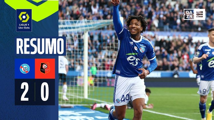 Ligue 1: Strasbourg 2 - 0 Rennes (2023-2024)