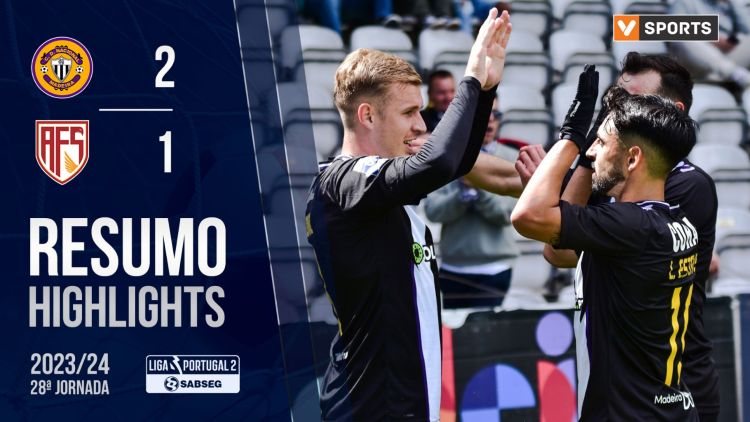 Liga Portugal 2 SABSEG: Nacional 2 - 1 AVS SAD (2023-2024)
