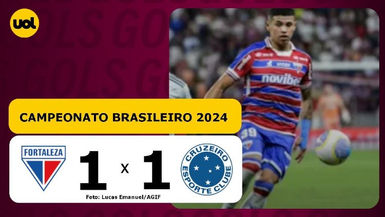 Brasileirão: Fortaleza 1 - 1 Cruzeiro (2024)