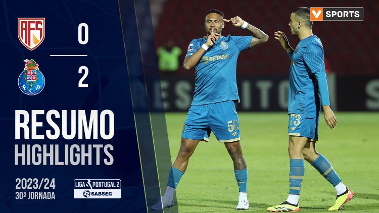 Liga Portugal 2 SABSEG: AVS SAD 0 - 2 FC Porto (2023-2024)
