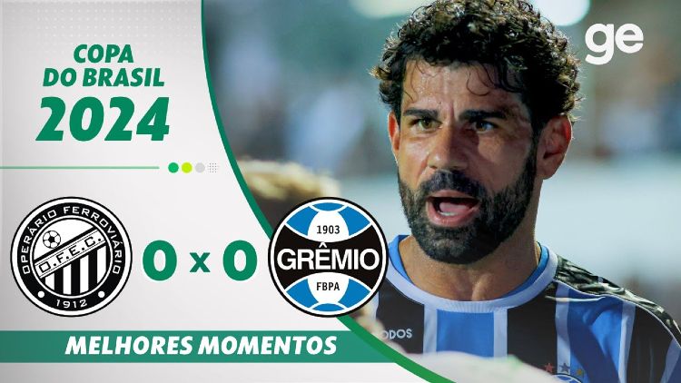 Copa do Brasil: Operário Ferroviário 0 - 0 Grêmio (2024)