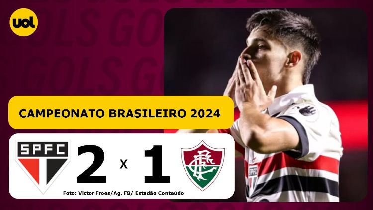 Brasileirão: São Paulo 2 - 1 Fluminense (2024)