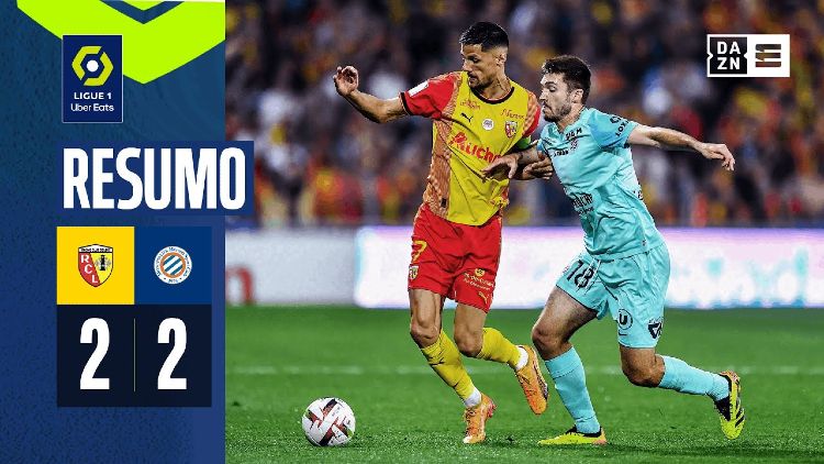 Ligue 1: Lens 2 - 2 Montpellier (2023-2024)