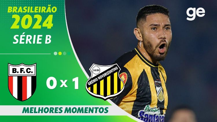 Série B: Botafogo-SP 0 - 1 Novorizontino (2024)