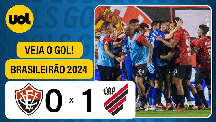 Brasileirão: Vitória 0 - 1 Athletico-PR (2024)