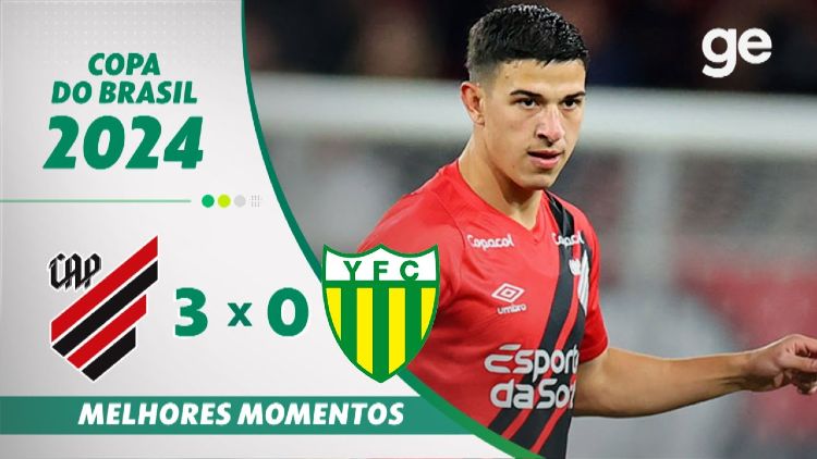 Copa do Brasil: Athletico-PR 3 - 0 Ypiranga-RS (2024)