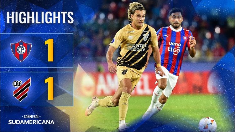 Copa Sudamericana: Cerro Porteño 1 - 1 Athletico-PR (2024)