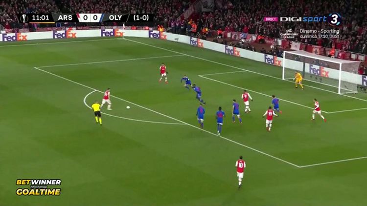 Liga Europa: Arsenal 1 - 2 a.p Olympiakos (2019-2020)