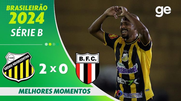 Série B: Novorizontino 2 - 0 Botafogo-SP (2024)
