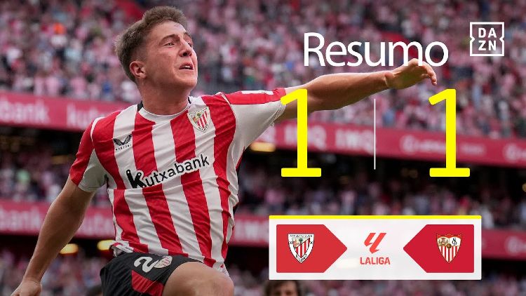 La Liga: Athletic Bilbao 1 - 1 Sevilla (2024-2025)