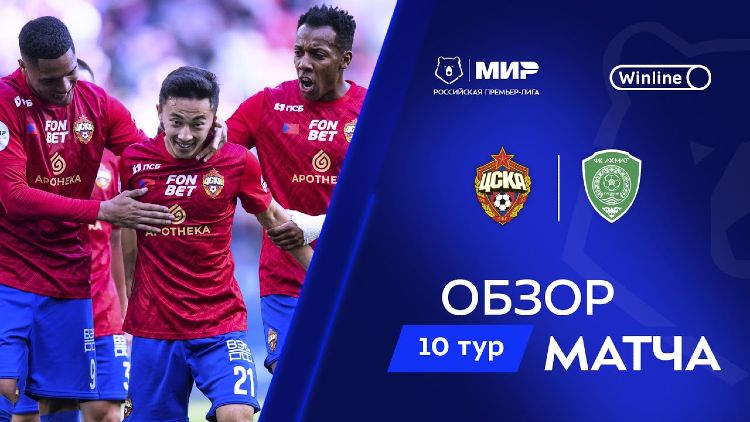 Premier Liga: CSKA 3 - 0 Akhmat Grozny (2024-2025)