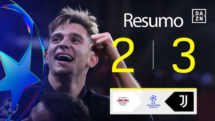 Liga Campeões: RB Leipzig 2 - 3 Juventus (2024-2025)