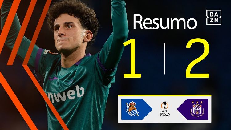 Liga Europa: Real Sociedad 1 - 2 Anderlecht (2024-2025)