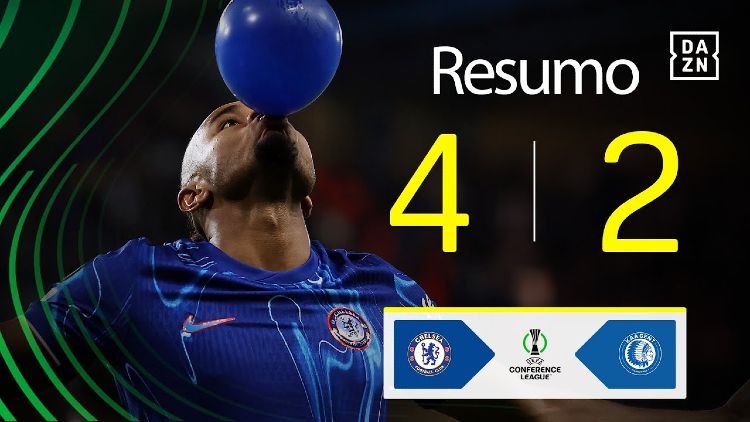 Liga Conferência Europa: Chelsea 4 - 2 AA Gent (2024-2025)