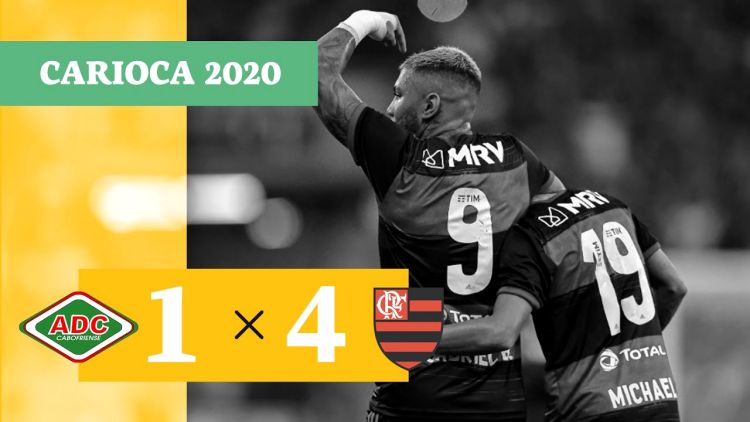 Campeonato Carioca: Cabofriense 1 - 4 Flamengo (2020)