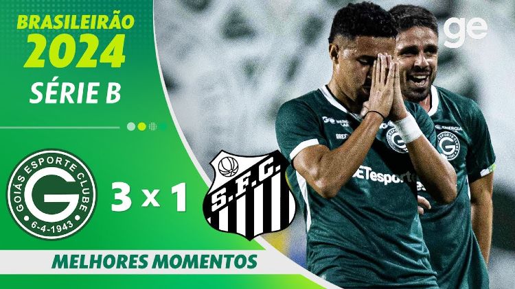 Série B: Goiás 3 - 1 Santos (2024)