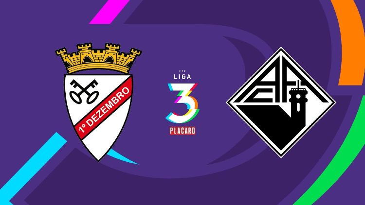 Liga 3 Placard: 1º Dezembro 1 - 2 Académica (2024-2025)