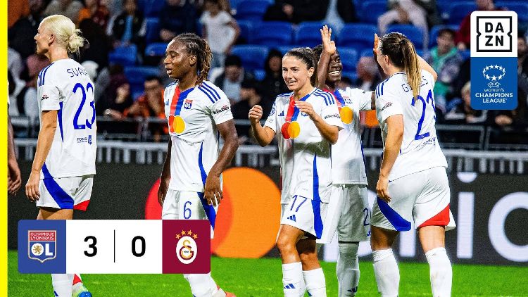 Liga Campeões Feminina: Lyon 3 - 0 Galatasaray (2024-2025)