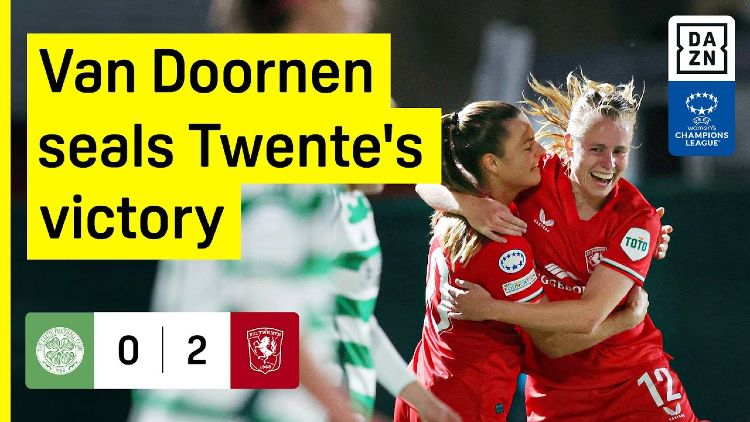 Liga Campeões Feminina: Celtic 0 - 2 FC Twente (2024-2025)
