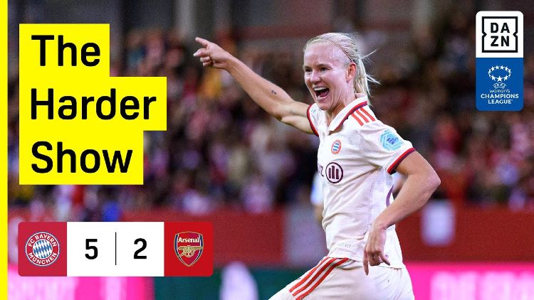 Liga Campeões Feminina: Bayern München 5 - 2 Arsenal (2024-2025)