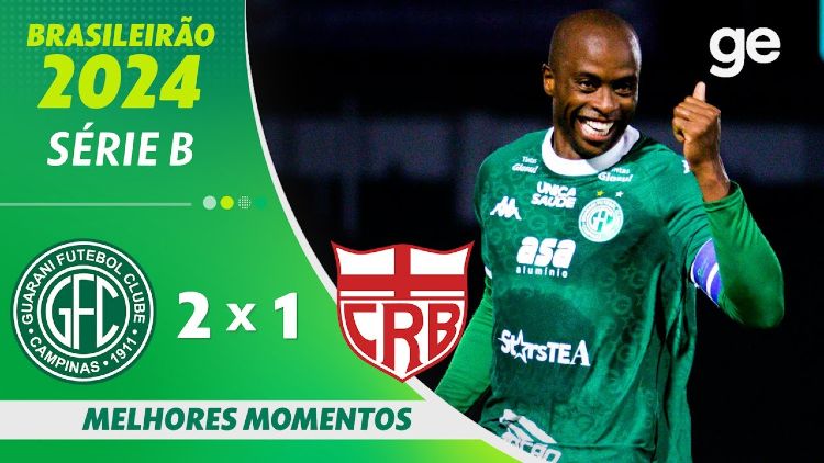 Série B: Guarani 2 - 1 CRB (2024)