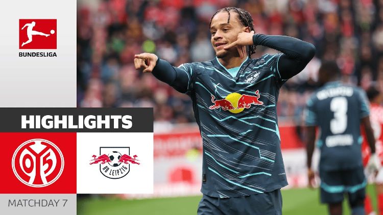Bundesliga: Mainz 0 - 2 RB Leipzig (2024-2025)