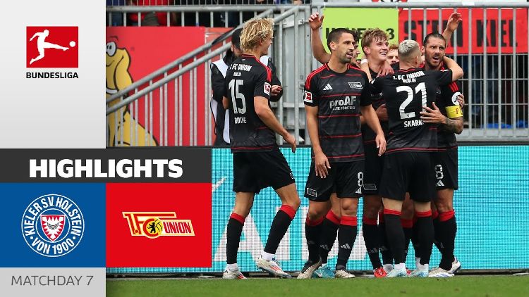 Bundesliga: Holstein Kiel 0 - 2 Union Berlin (2024-2025)