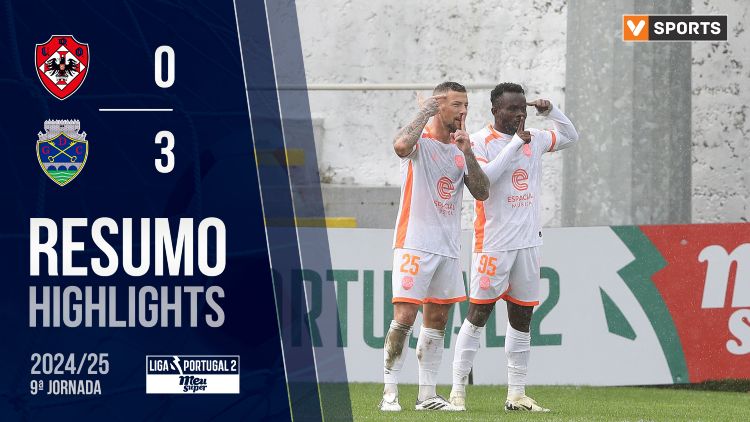 Liga Portugal 2 Meu Super: Oliveirense 0 - 3 Desp. Chaves (2024-2025)