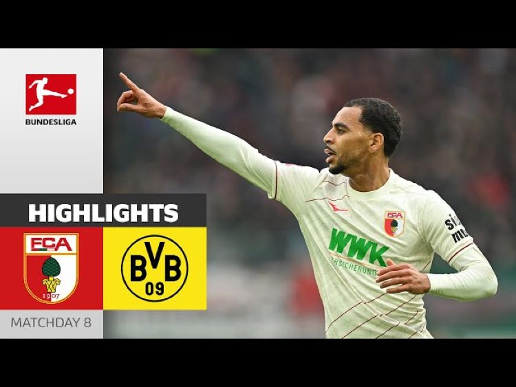 Bundesliga: FC Augsburg 2 - 1 Dortmund (2024-2025)
