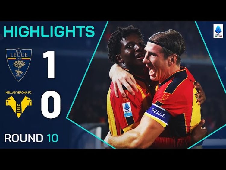 Serie A: Lecce 1 - 0 Verona (2024-2025)