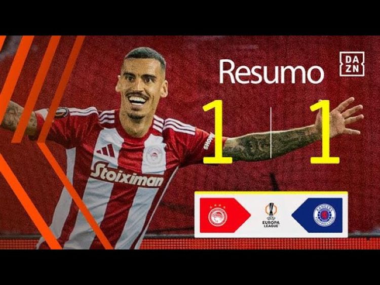 Liga Europa: Olympiakos 1 - 1 Rangers (2024-2025)