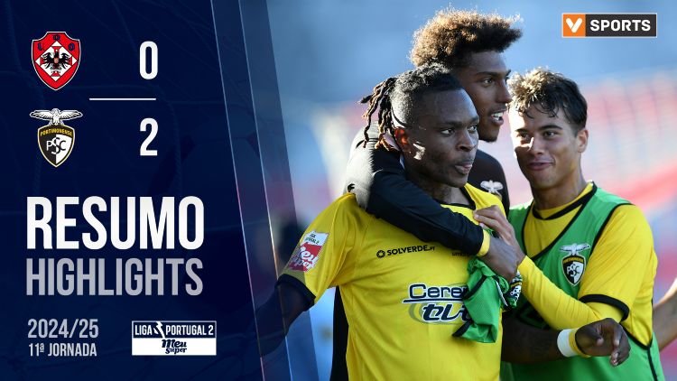 Liga Portugal 2 Meu Super: Oliveirense 0 - 2 Portimonense (2024-2025)