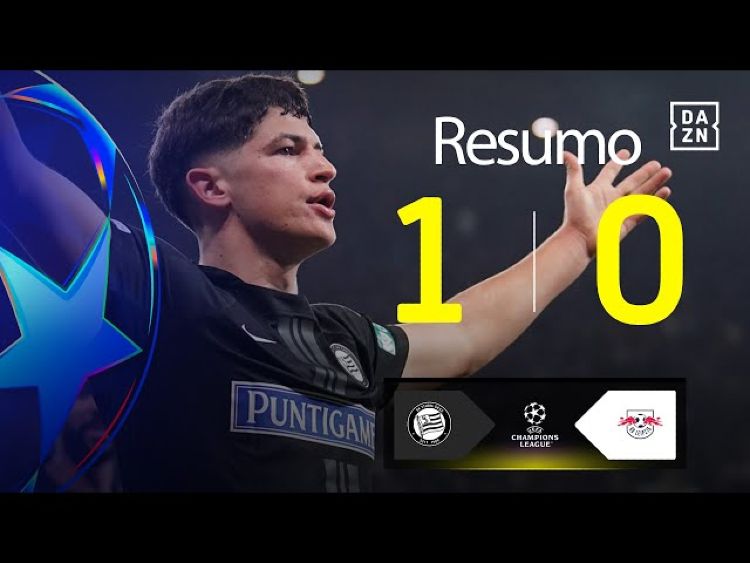 Liga Campeões: Sturm Graz 1 - 0 RB Leipzig (2024-2025)