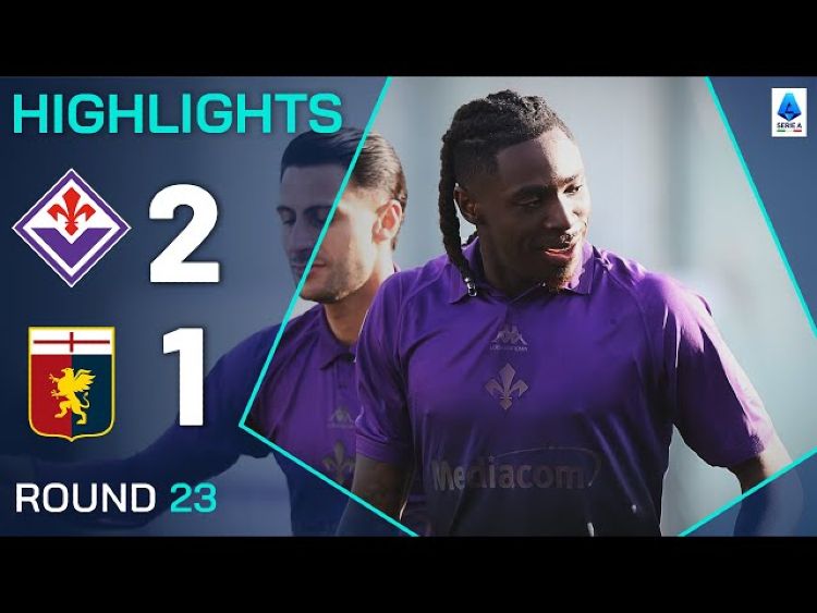 Serie A: Fiorentina 2 - 1 Genoa (2024-2025)