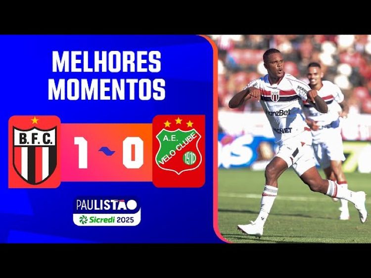 Campeonato Paulista: Botafogo-SP 1 - 0 Velo Clube (2025)