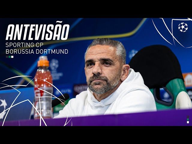 Liga Campeões: Antevisão de Rui Borges ao Sporting vs Dortmund (2024-2025)