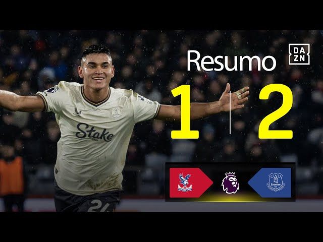 Premier League: Crystal Palace 1 - 2 Everton (2024-2025)