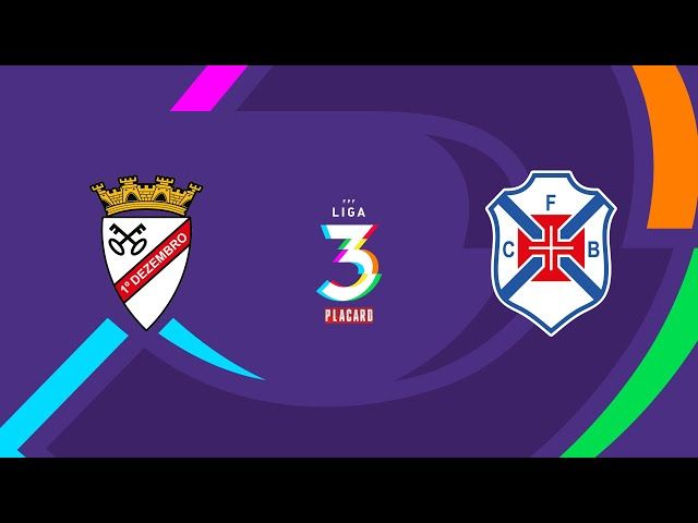 Liga 3 Placard: 1º Dezembro 3 - 1 Belenenses (2024-2025)