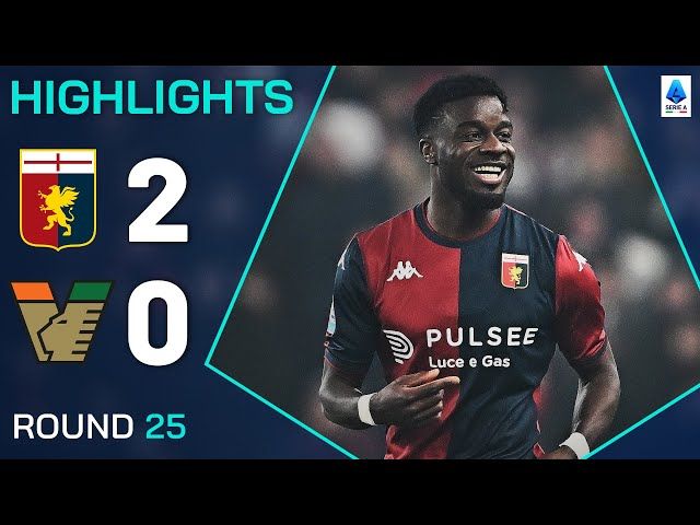 Serie A: Genoa 2 - 0 Venezia (2024-2025)
