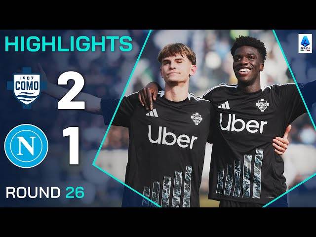 Serie A: Como 2 - 1 Napoli (2024-2025)