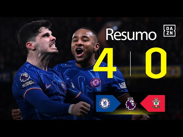 Premier League: Chelsea 4 - 0 Southampton (2024-2025)