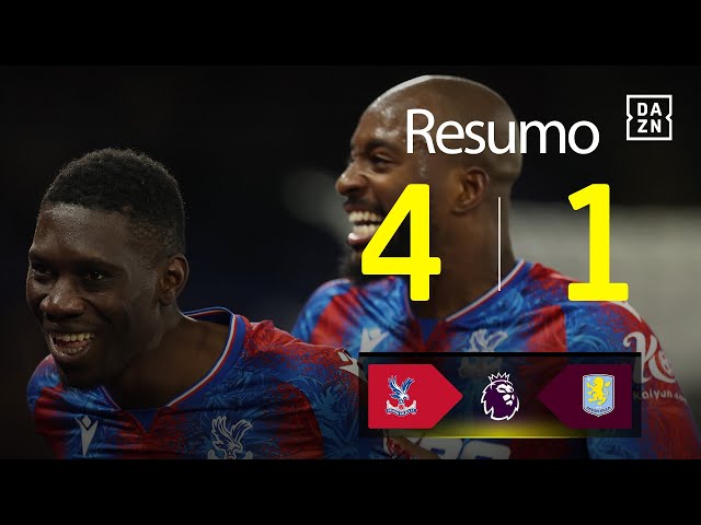 Premier League: Crystal Palace 4 - 1 Aston Villa (2024-2025)