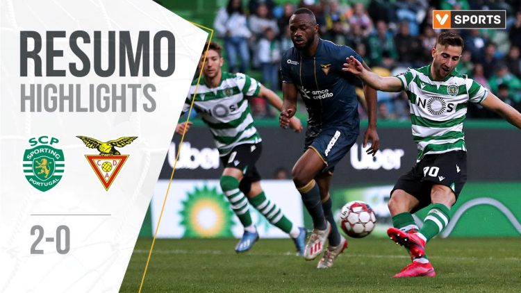 Liga NOS: Sporting 2 - 0 Desp. Aves (2019-2020)