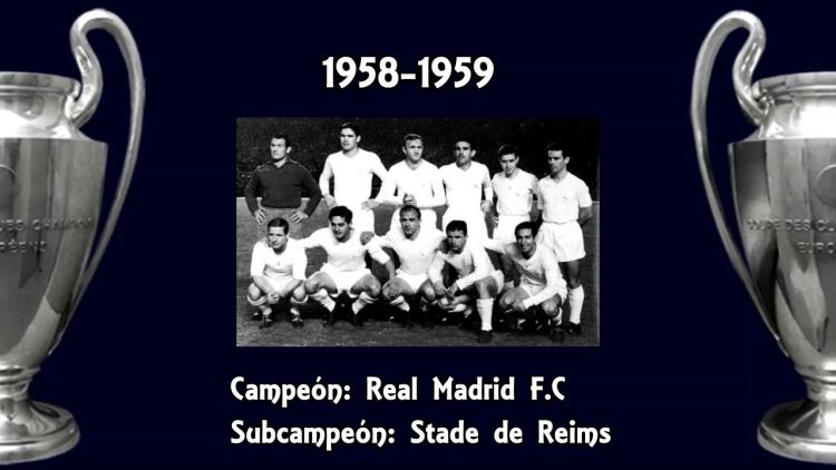 Taça dos Campeões: Real Madrid 2 - 0 Stade Reims (1958-1959)