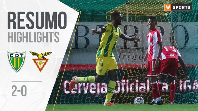 Liga NOS: Tondela 2 - 0 Desp. Aves (2019-2020)