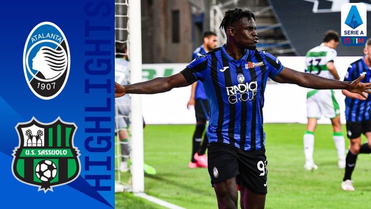Serie A: Atalanta 4 - 1 Sassuolo (2019-2020)
