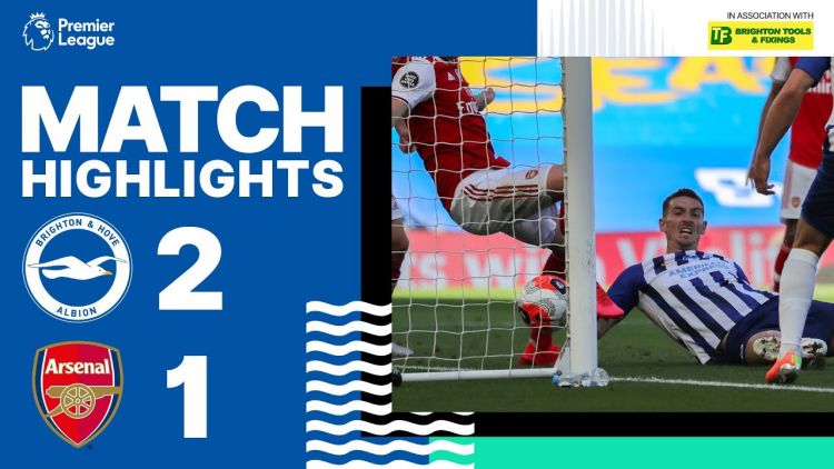 Premier League: Brighton 2 - 1 Arsenal (2019-2020)
